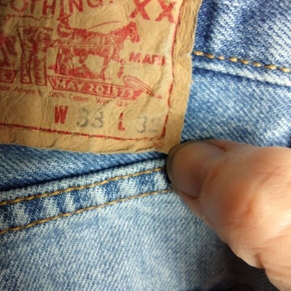 Levi's 501 button fly jeans - Picture 4 of 11